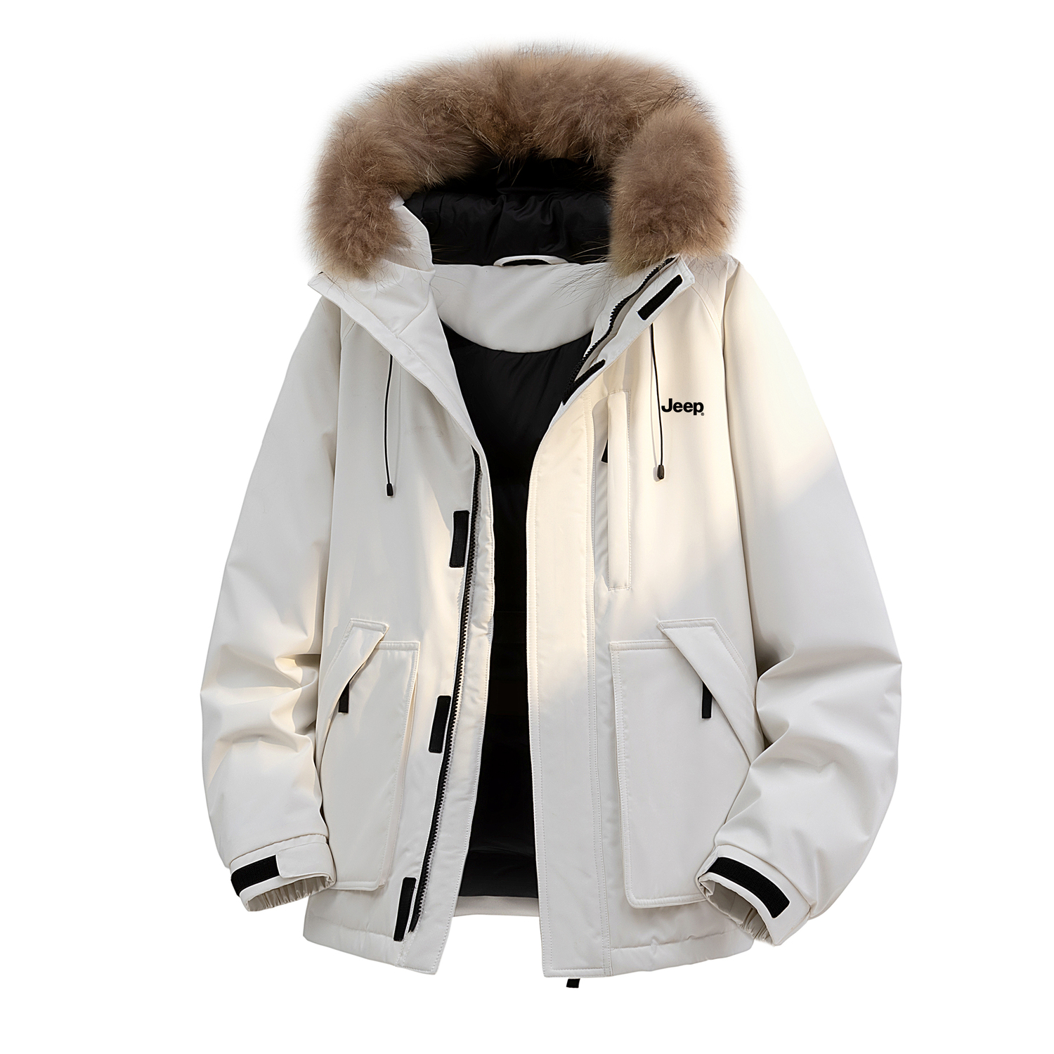 

Досуговая коллекция пуховиков унисекс Jeep, белый