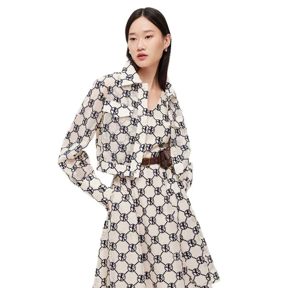 

Куртка Lily Fine Art Jacquard, бежевый