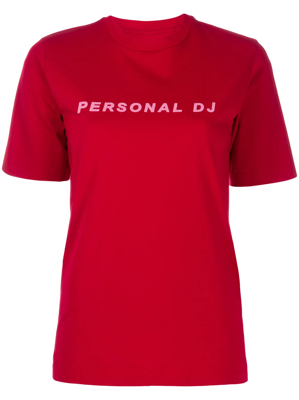 

Футболка Personal DJ с круглым вырезом Kirin, красный