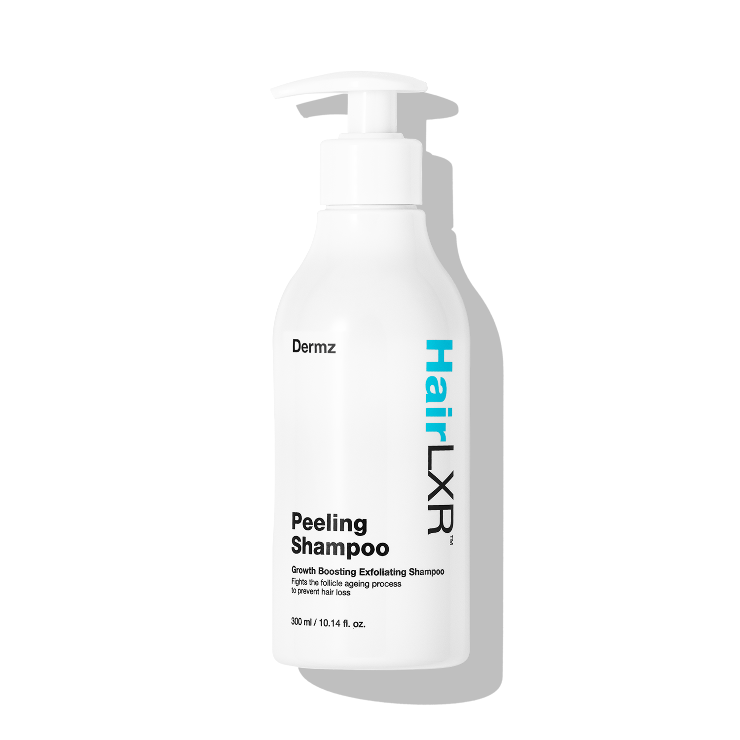 

Очищающий шампунь для волос hairlxr peeling shampoo Dermz, 300 мл