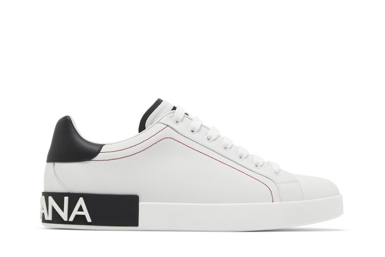 

Кроссовки Dolce & Gabbana Portofino 'White Black', белый