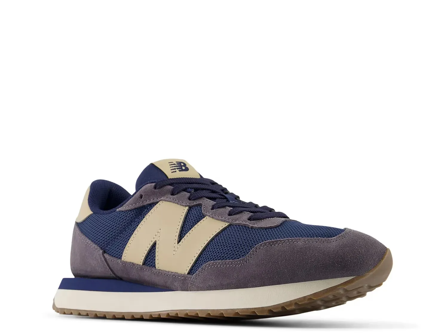

Кроссовки 237 - мужские New Balance, Navy/Grey/Beige
