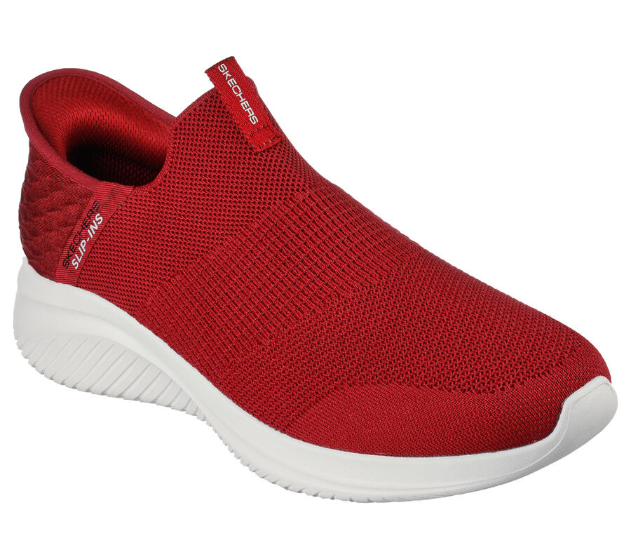 

SKECHERS Мужские кроссовки ULTRA FLEX 3.0 SMOOTH STEP Slip-On бордового цвета