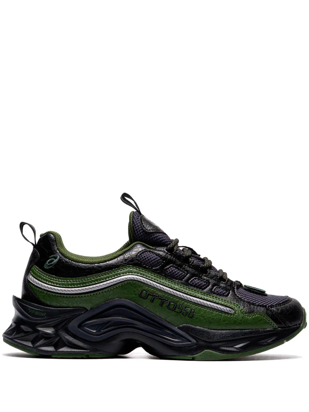 

Кроссовки PROTOBLAST-CMLVIII Green/Black из коллаборации с OTTO958 ASICS, черный