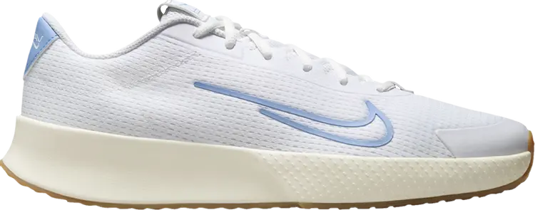 

Кроссовки NikeCourt Vapor Lite 2 HC 'White Light Blue', белый, Серый, Кроссовки NikeCourt Vapor Lite 2 HC 'White Light Blue', белый