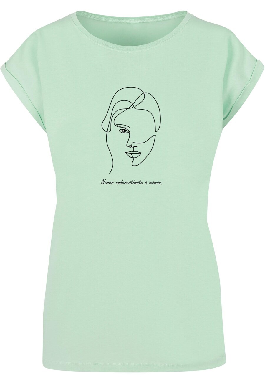 

Футболка Merchcode Shirt WD - Woman Figure, мятный