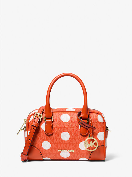 

Сумка-Портфель Thompson очень маленького размера с фирменным логотипом в горошек Michael Kors, красный