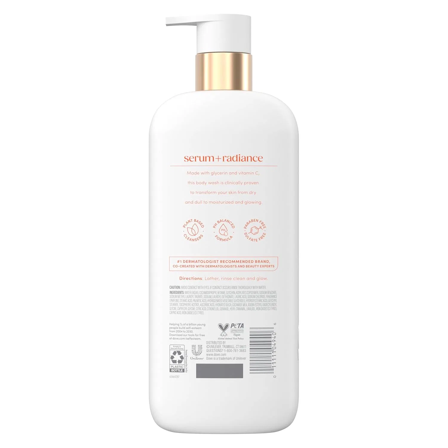 Скраб для тела Dove Rechargeable Energizes and Illuminates Skin 470 г Dove — фото 2