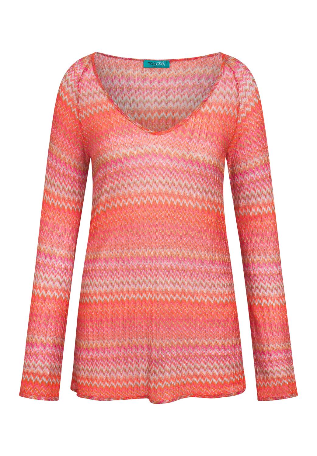

TOOche Блузка 'Mexico' в оранжевом, коралловом цвете