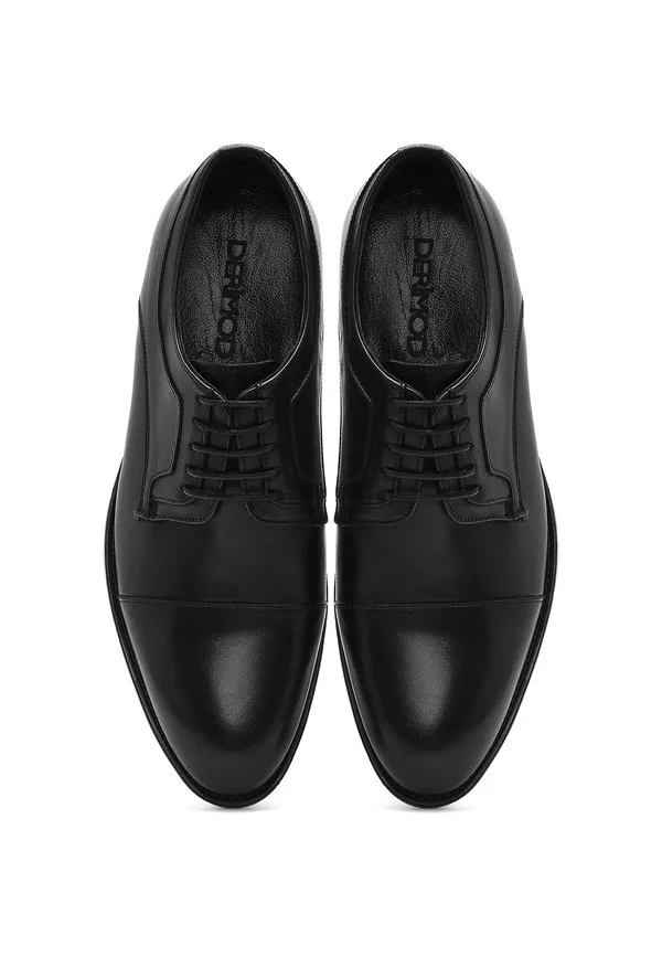 Классические стильные ботинки на шнуровке Derimod, Black — фото 3
