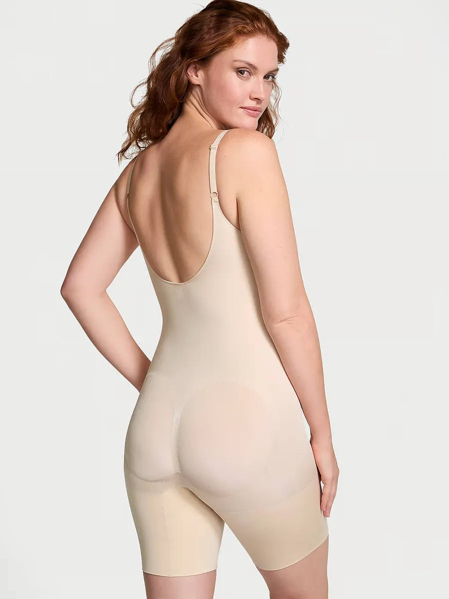 Боди до середины бедра Seamless Shaping Victoria'S Secret, цвет Marzipan — фото 2