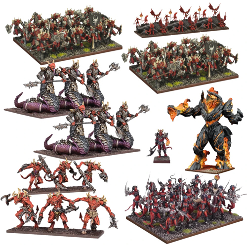 

Фигурка Kow Forces Of The Abyss Mega Army Mantic Games