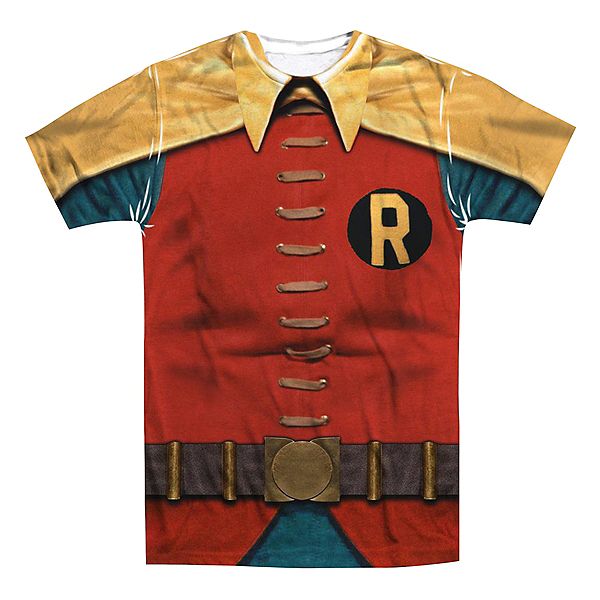

Футболка с коротким рукавом Batman classic tv robin adult poly crew Licensed Character