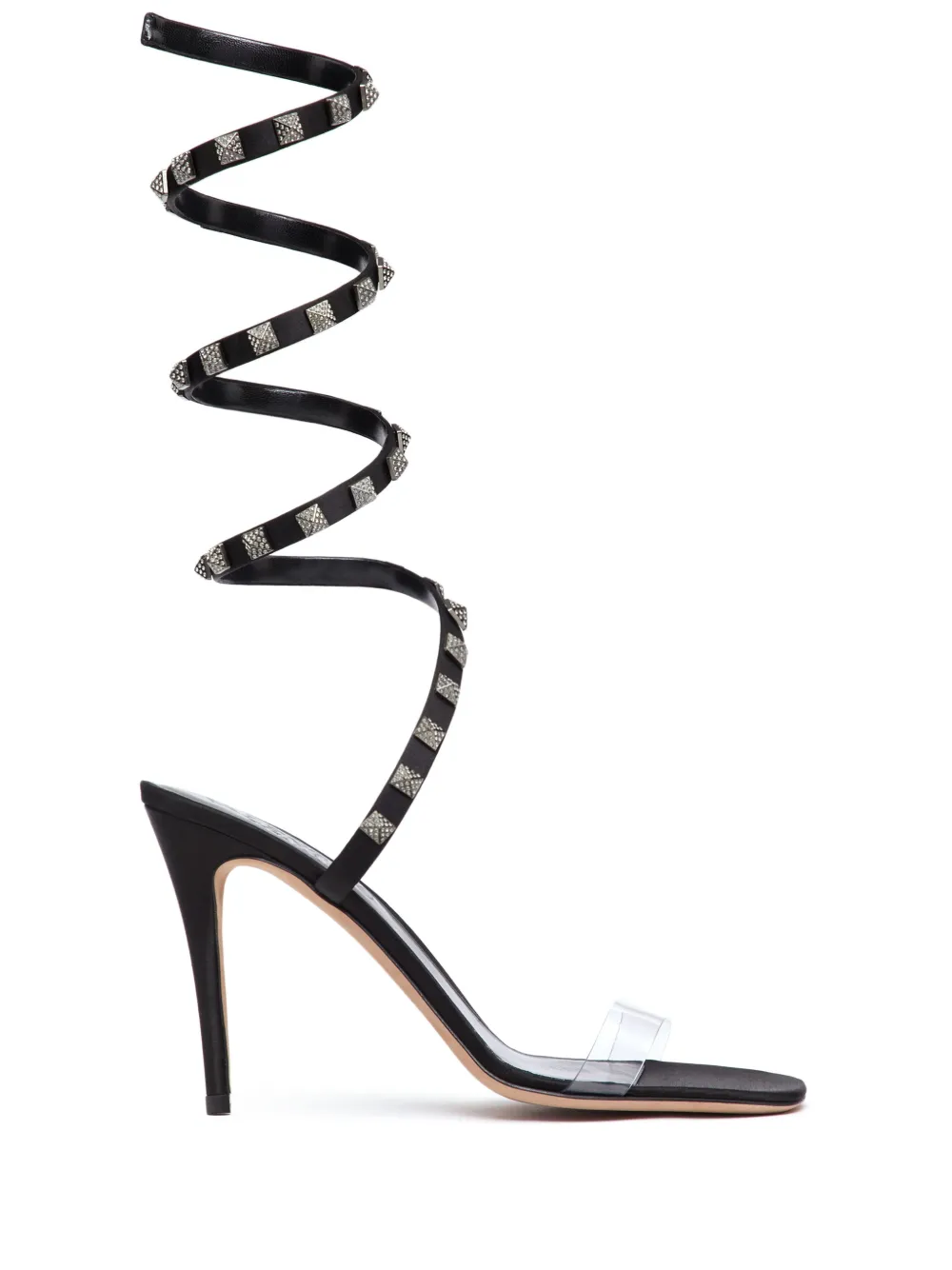 Босоножки Rockstud 100 Valentino Garavani, черный