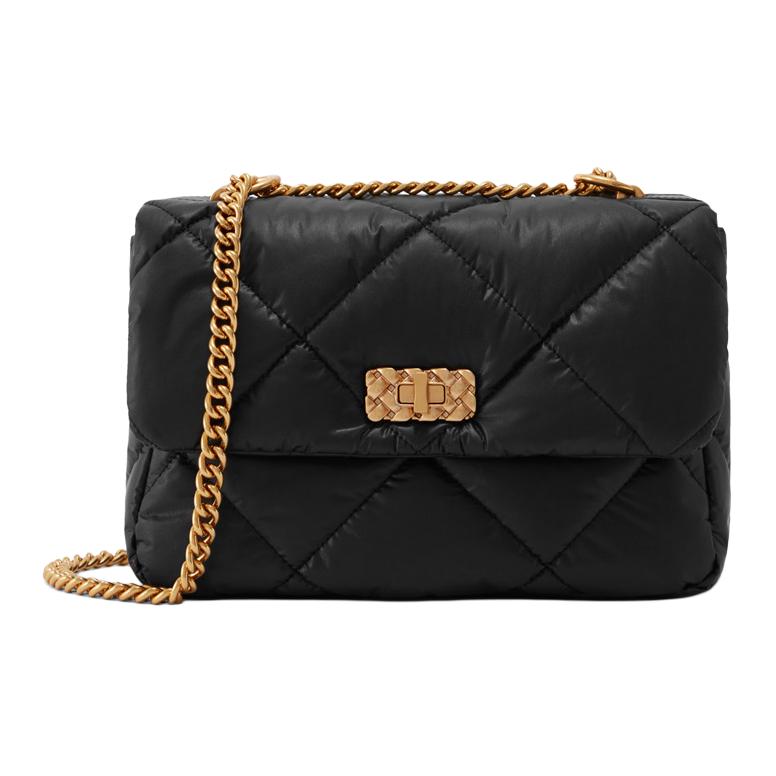 

CHARLES&KEITH Сумка через плечо из искусственной кожи, большого размера, женская, черная