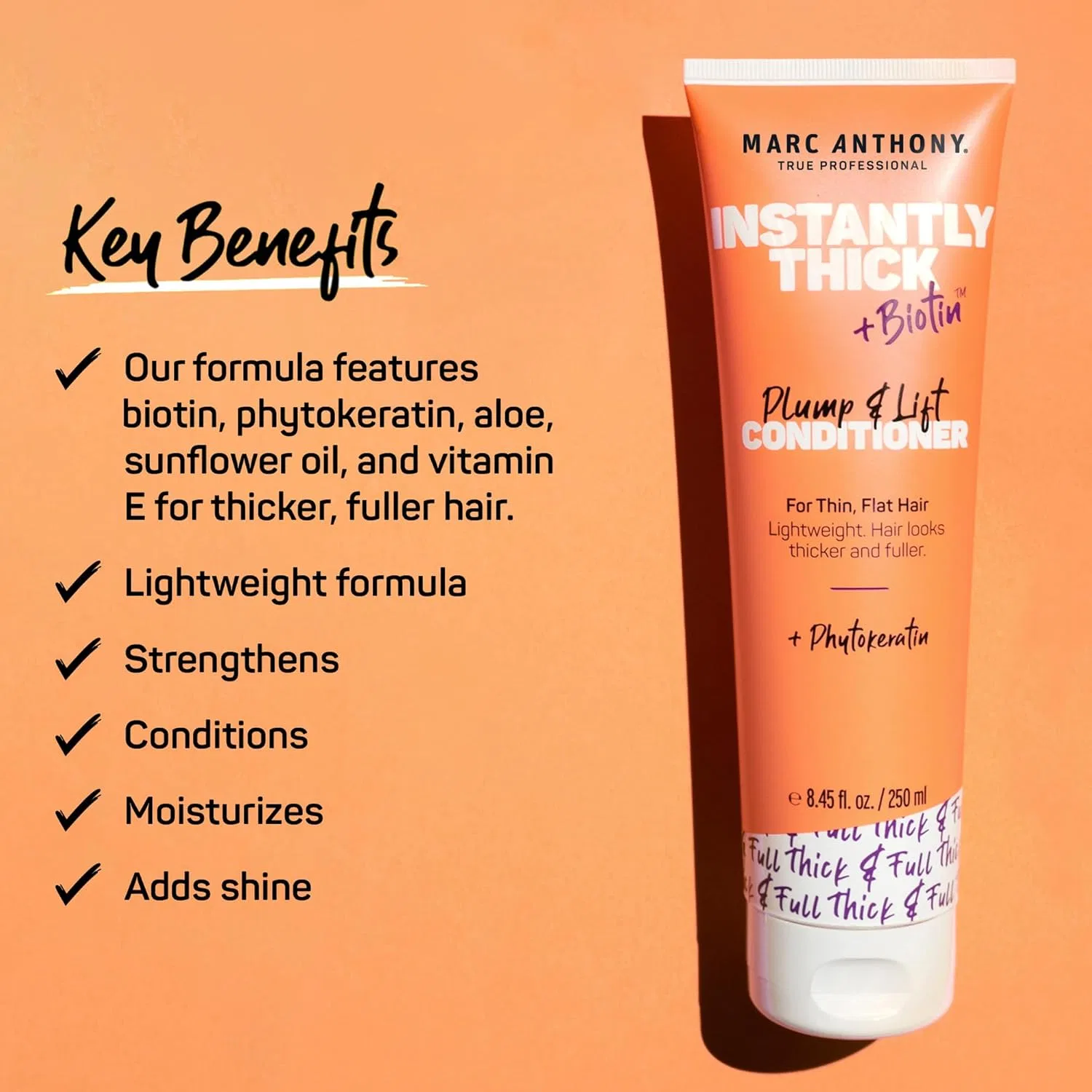 Кондиционер Instantly Thick Biotin Conditioner от Marc Anthony, 240 мл Marc Anthony — фото 3