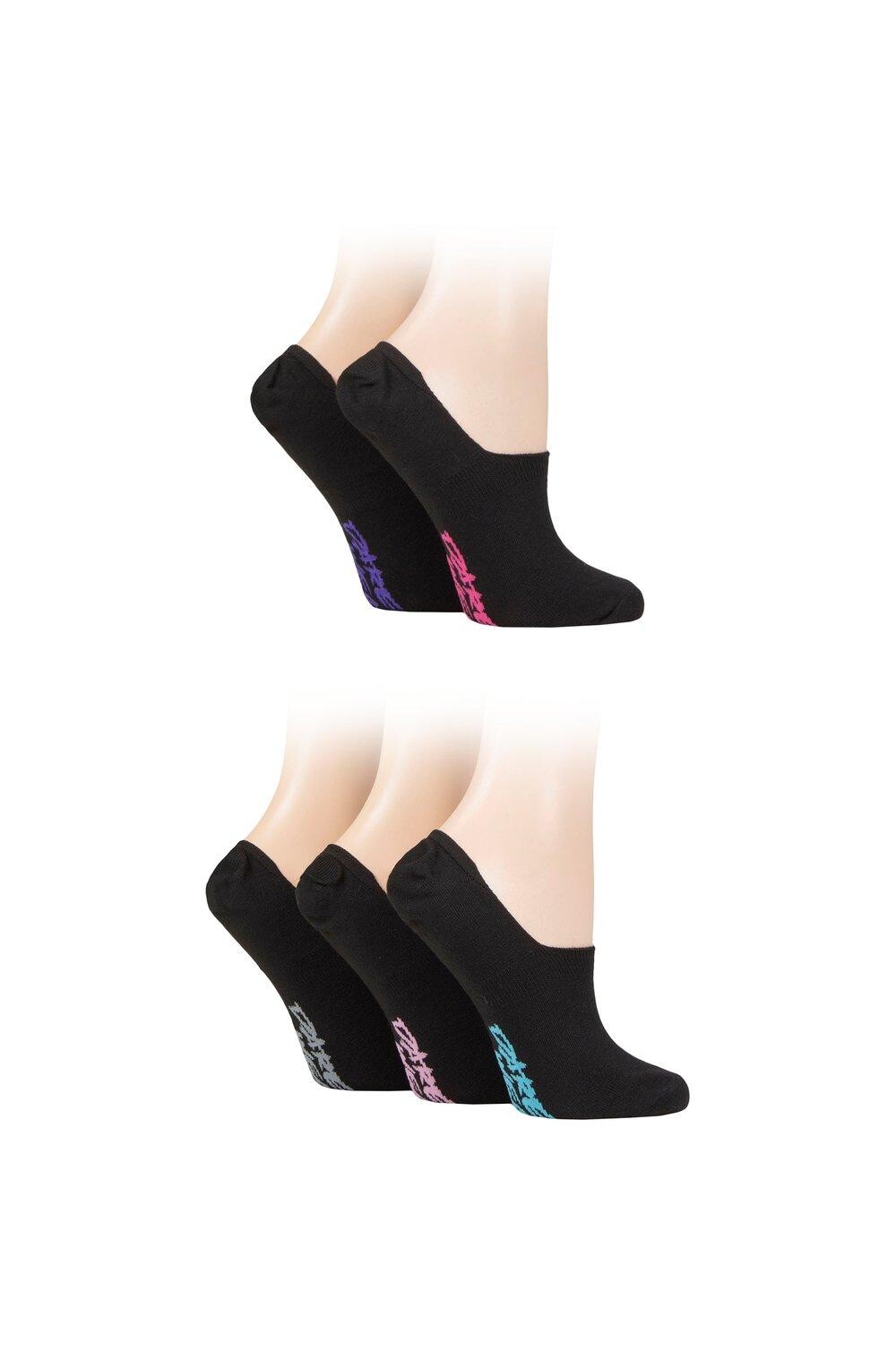 

5 пар носков, которые не покажутся на виду SOCKSHOP Dare to Wear, черный