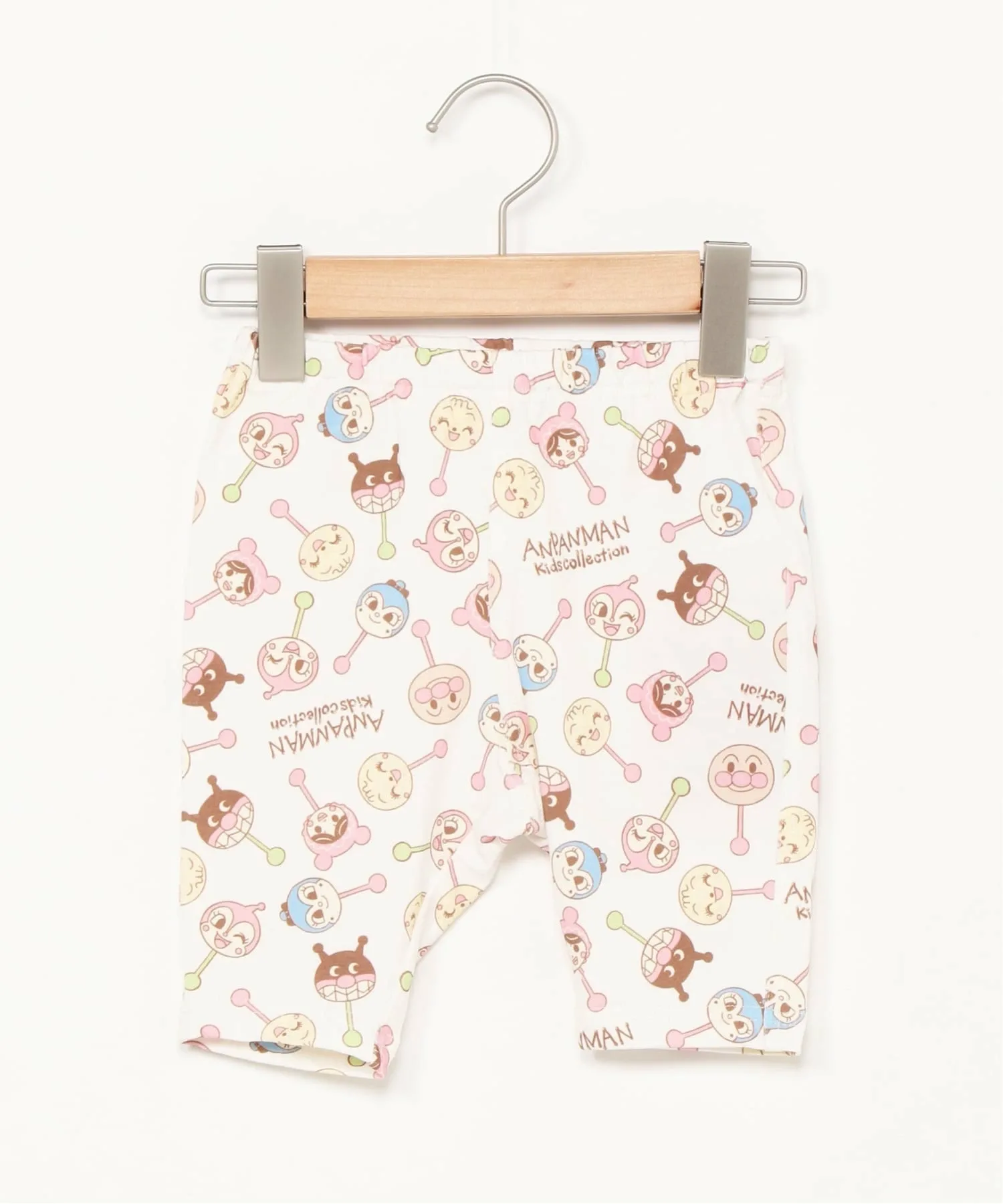 Детская коллекция ANPANMAN / (K) Леггинсы с принтом «Шоколадный леденец» Anpanman Kids Collection, Off-white — фото 2