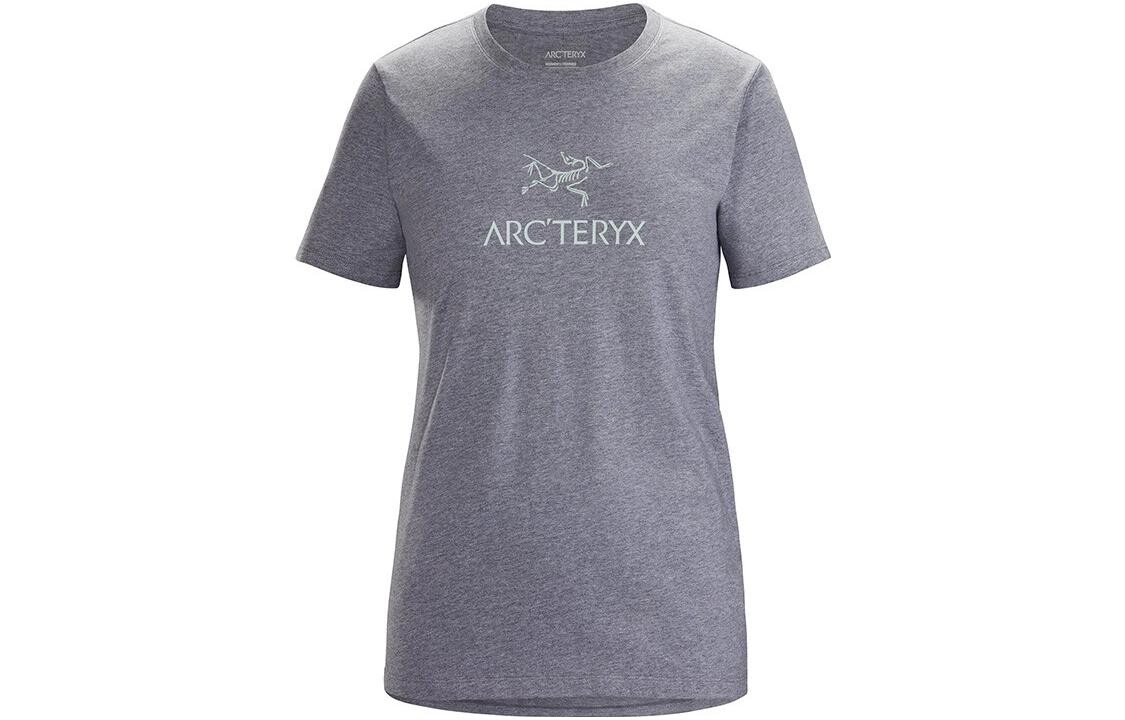 Женская футболка Arcteryx, цвет Black Heather — фото 3