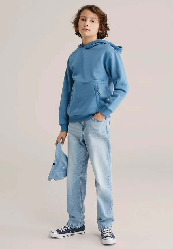 Толстовка с капюшоном We Fashion, Ice Blue