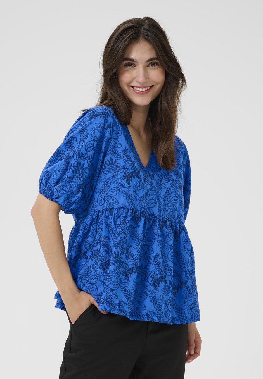 

Блуза Culture Broderie Anglaise, Victoria Blue Dress Blues/Blue