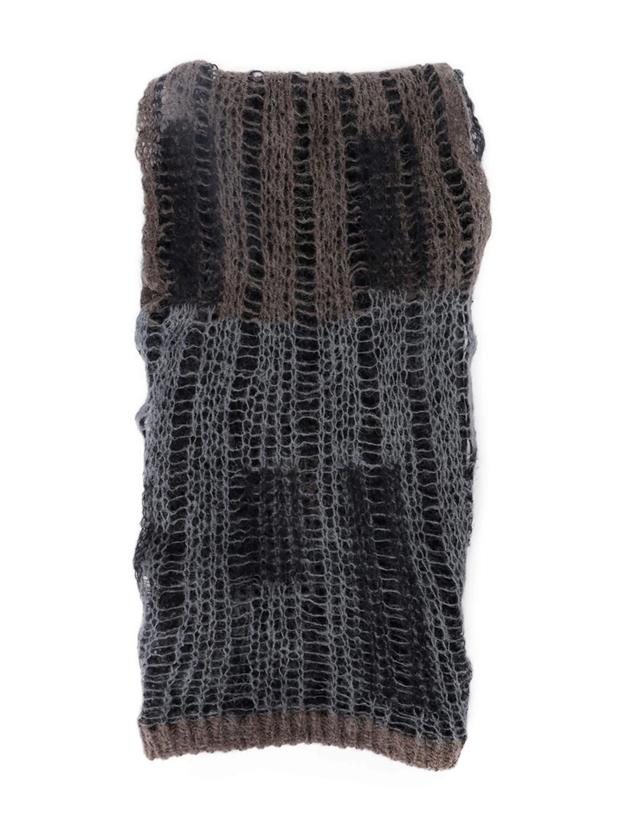 

Шарф Ajoure Ann Demeulemeester, серый