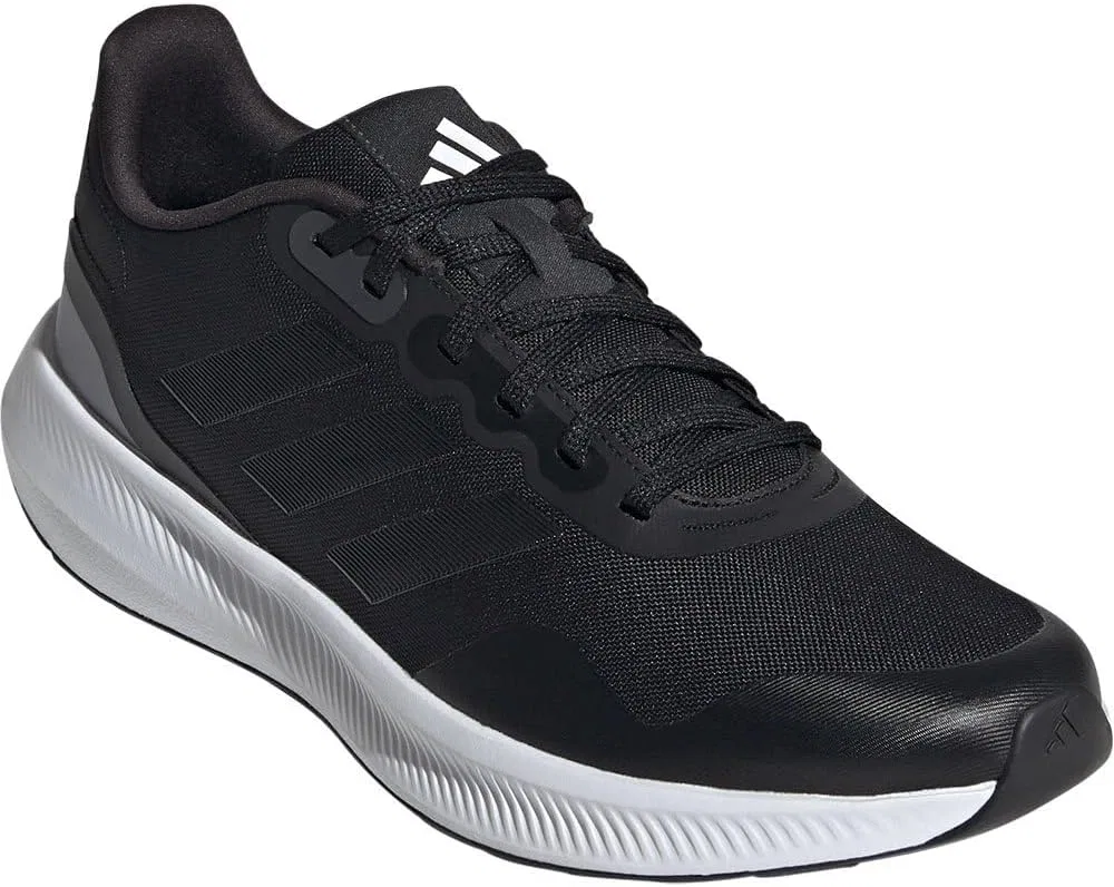 Мужские кроссовки Adidas Runfalcon 3 Tr для бега, Core Black Carbon Core — фото 4