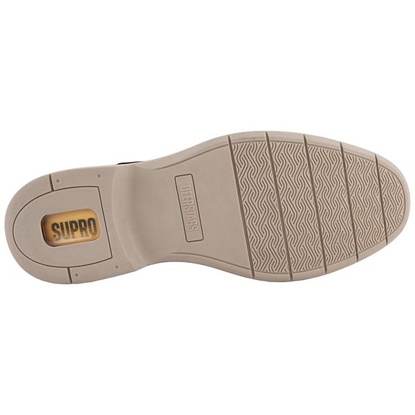 Мужские оксфорды Belmont supro comfort на шнурках Deer Stags, Cognac — фото 4