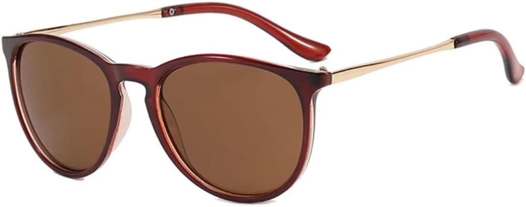 

Солнцезащитные очки с защитой от УФ-излучения UV400 | Овальные линзы «кошачий глаз» конфетного цвета | для женщин и мужчин, для занятий спортом на открытом воздухе и вождения DSVIGF, Tea Tea