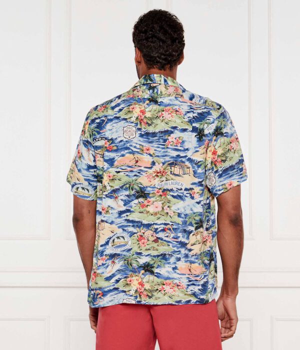 Рубашка Classic fit Polo Ralph Lauren, синий — фото 3