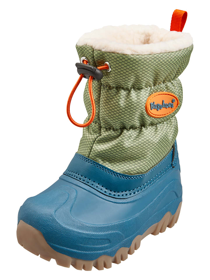 

Сапоги Playshoes, цвет blau/khaki