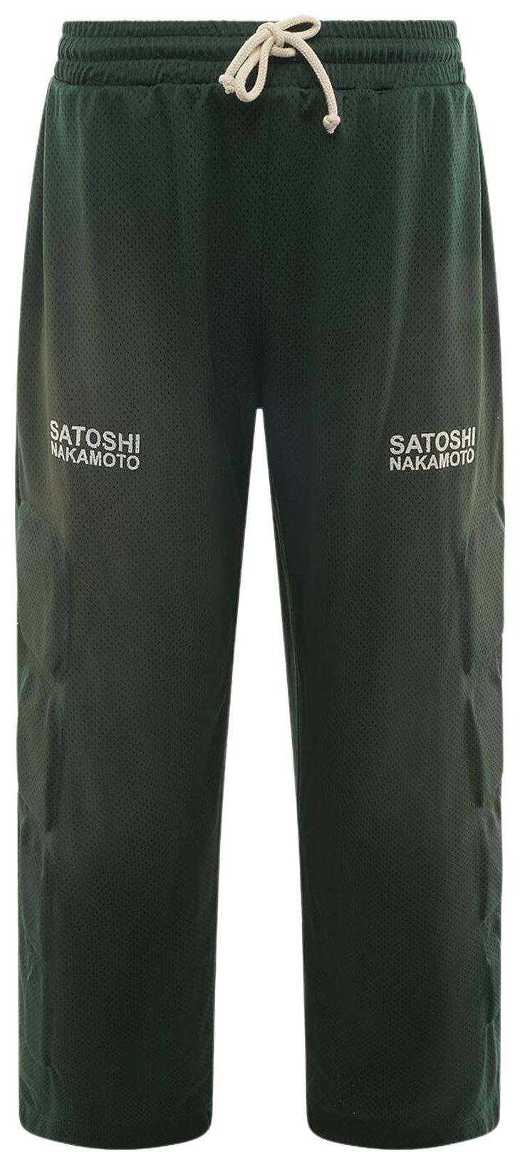 

Спортивные брюки Satoshi Nakamoto Mesh Moto Lounge Pant, зеленый