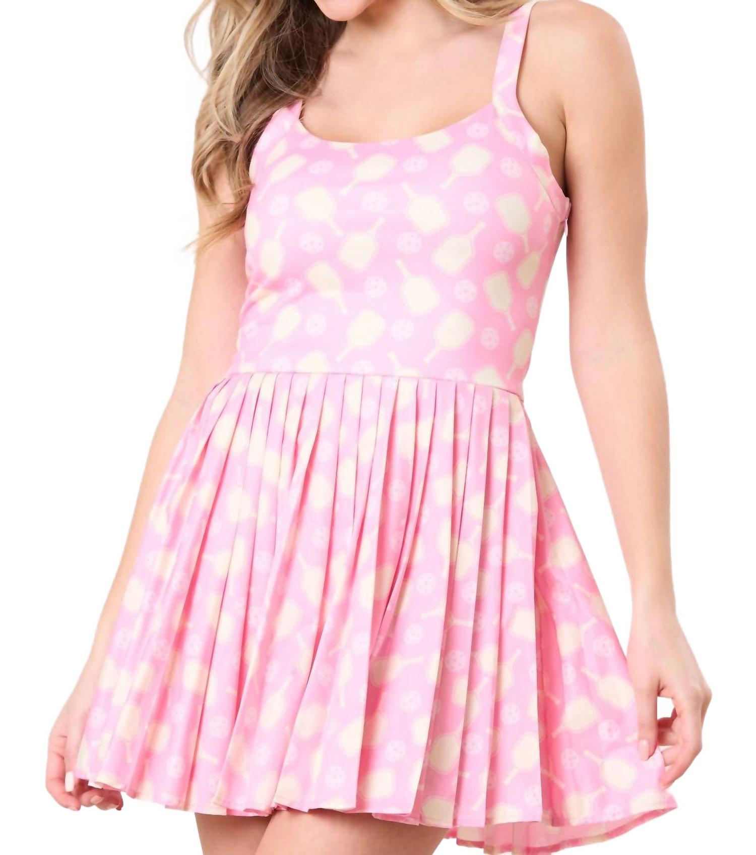 

Розовый комбинезон для пиклбола Peach Love