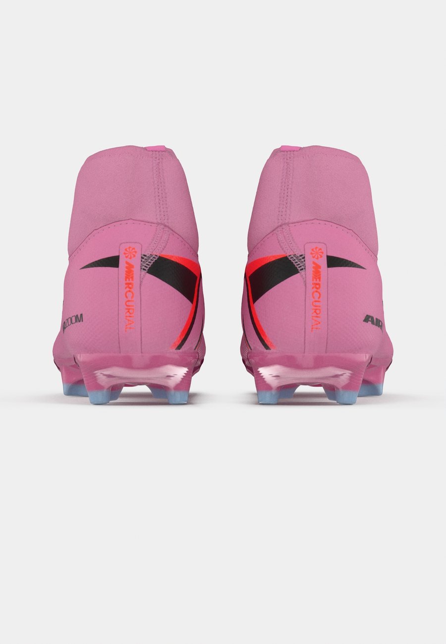 Кроссовки Nike Performance ZM 10 ACADEMY FG/MG, Magic Flamingo/Black/Total Crimson/Apricot — фото 4