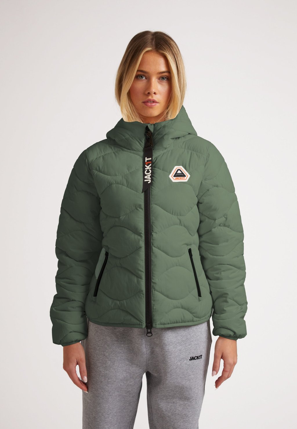 

Легкая куртка ORB1T HOODED QUILTED PUFFER JACK1T, оливковый