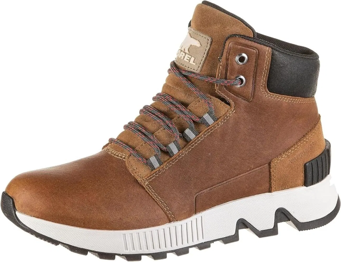 Мужские кроссовки-ботинки SOREL Mac Hill Mid LTR - водонепроницаемые замшевые ботинки для дождя и снега, Mid-Brown