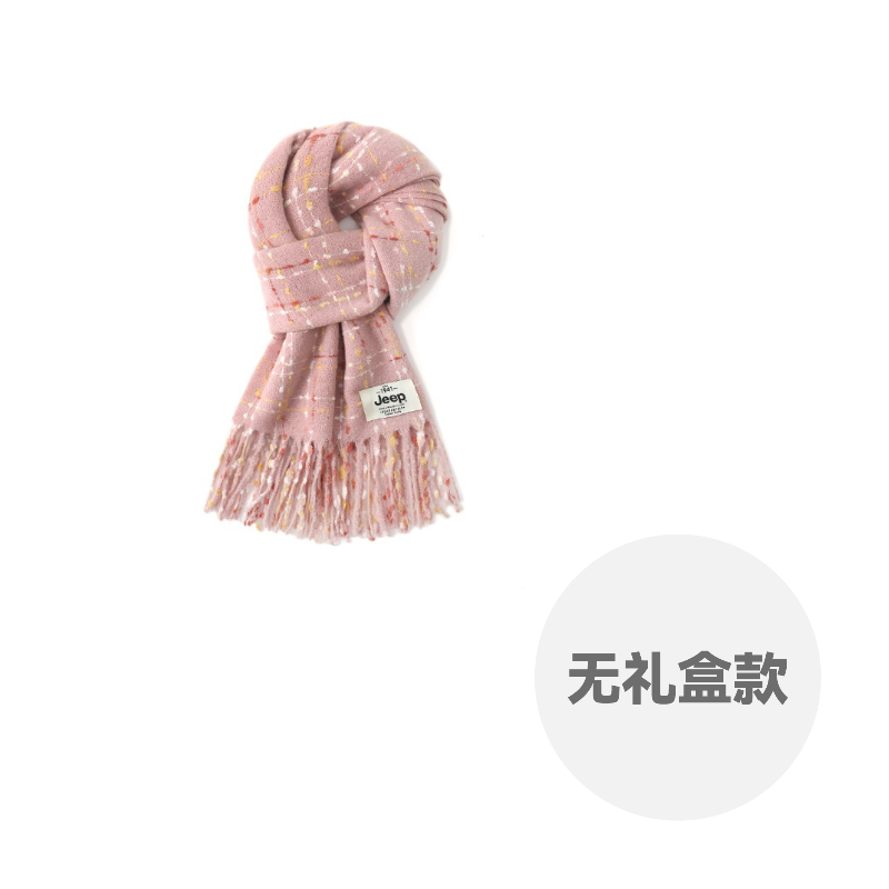 

Шарф-снуд унисекс Korean Style Preppy Style Premium Versatile Thermal Jeep, розовый