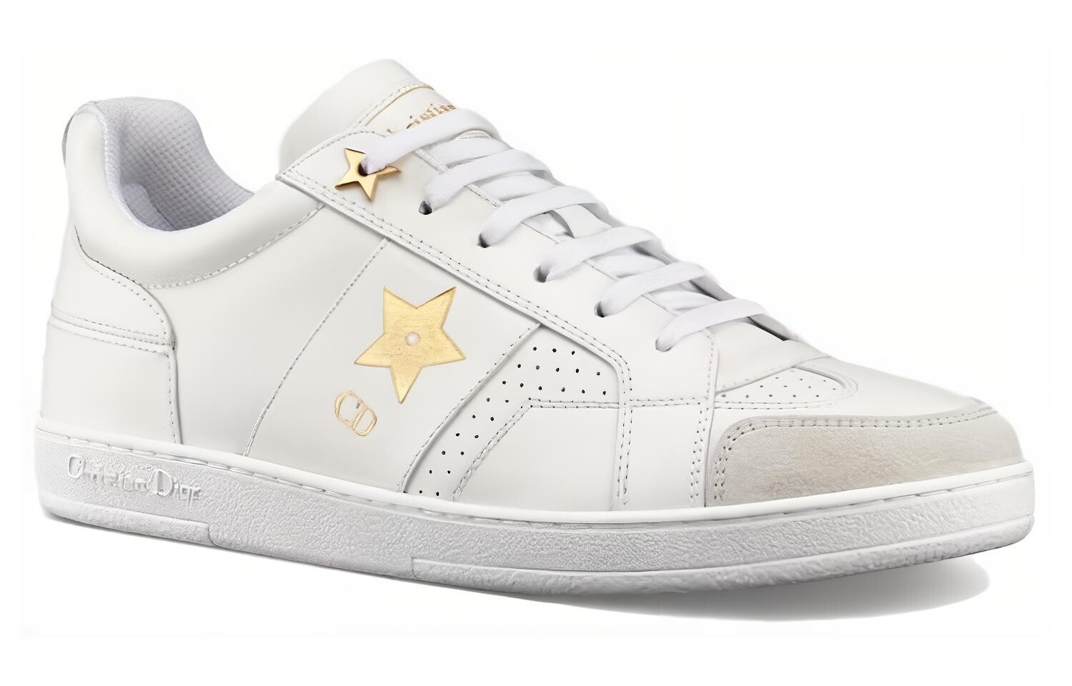 Кроссовки для скейтбординга Star женские, низкие, белые Dior — фото 2