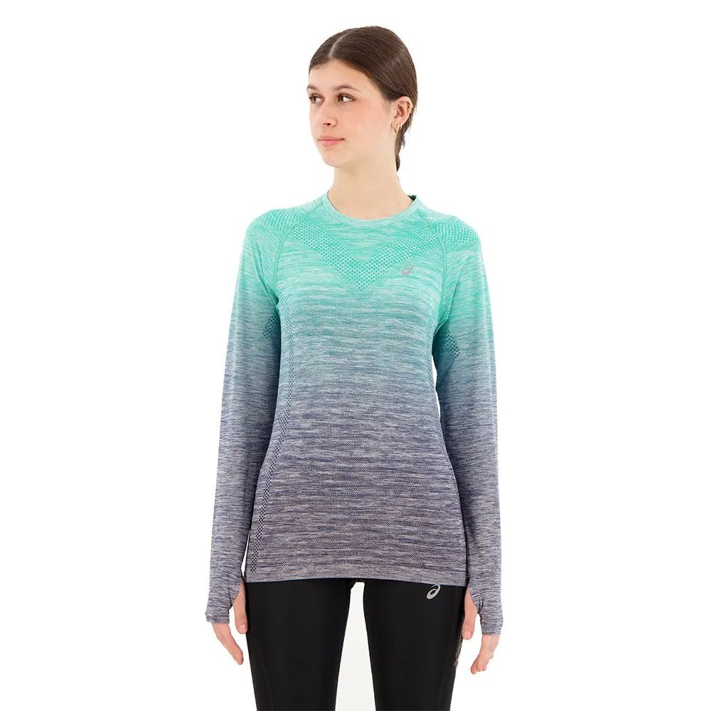 

Футболка Asics Seamless long sleeve, синий