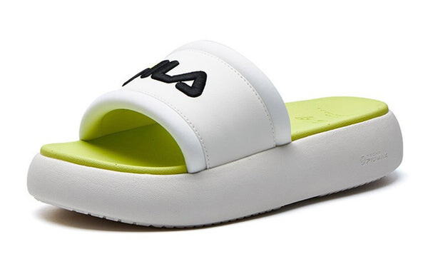 Тапочки donut fashion slipper gs white Fila, белый — фото 2