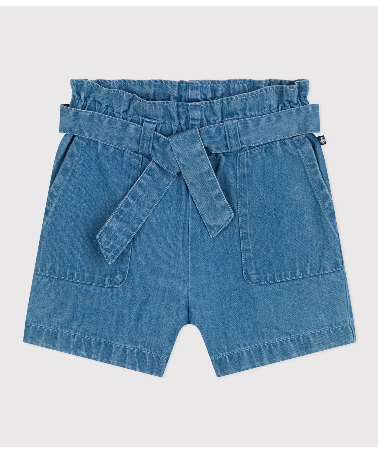 Детские шорты PETIT BATEAU из легкого денима