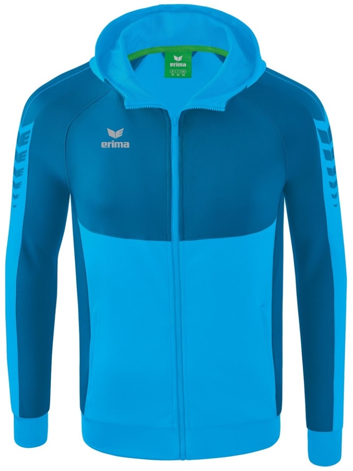 

Спортивная куртка Six Wings Trainingsjacke Mit Kapuze erima, синий