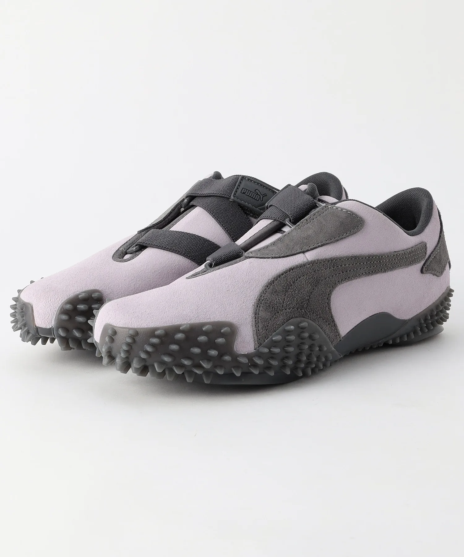 Мужские кроссовки из натуральной замши PUMA Mostro Dusky Gray-Lilac Crush