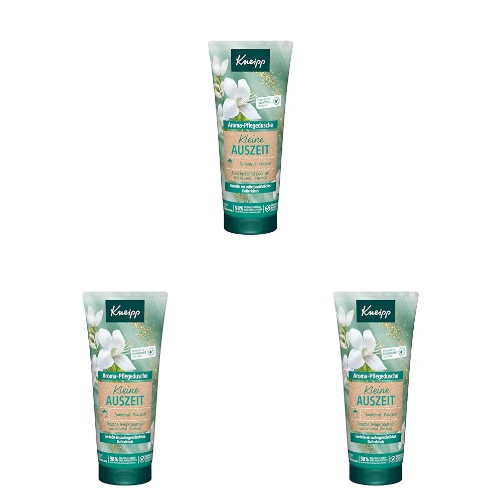 Ароматический гель для душа Kneipp «Маленький перерыв» с сандалом и пачули, 200 мл (3 шт.) Kneipp, Multicoloured