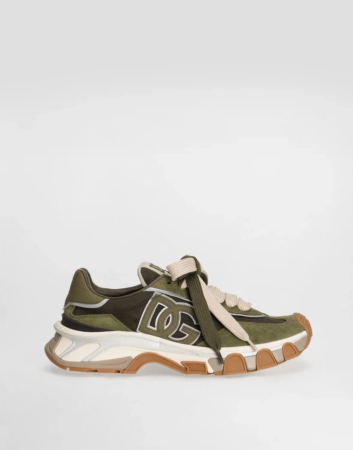 Кроссовки DG Country Road из ткани DOLCE & GABBANA, мультицвет
