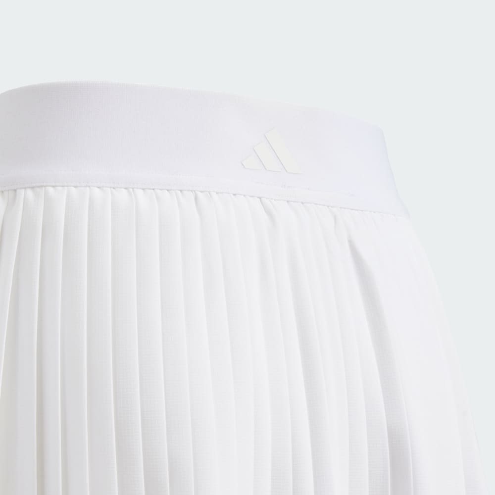 Юбка Adidas Club Tennis Climacool Pleated Skirt Kids, белый — фото 3