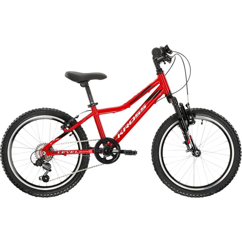 

Детский велосипед Kross Level Mini 2.0, красный/черный