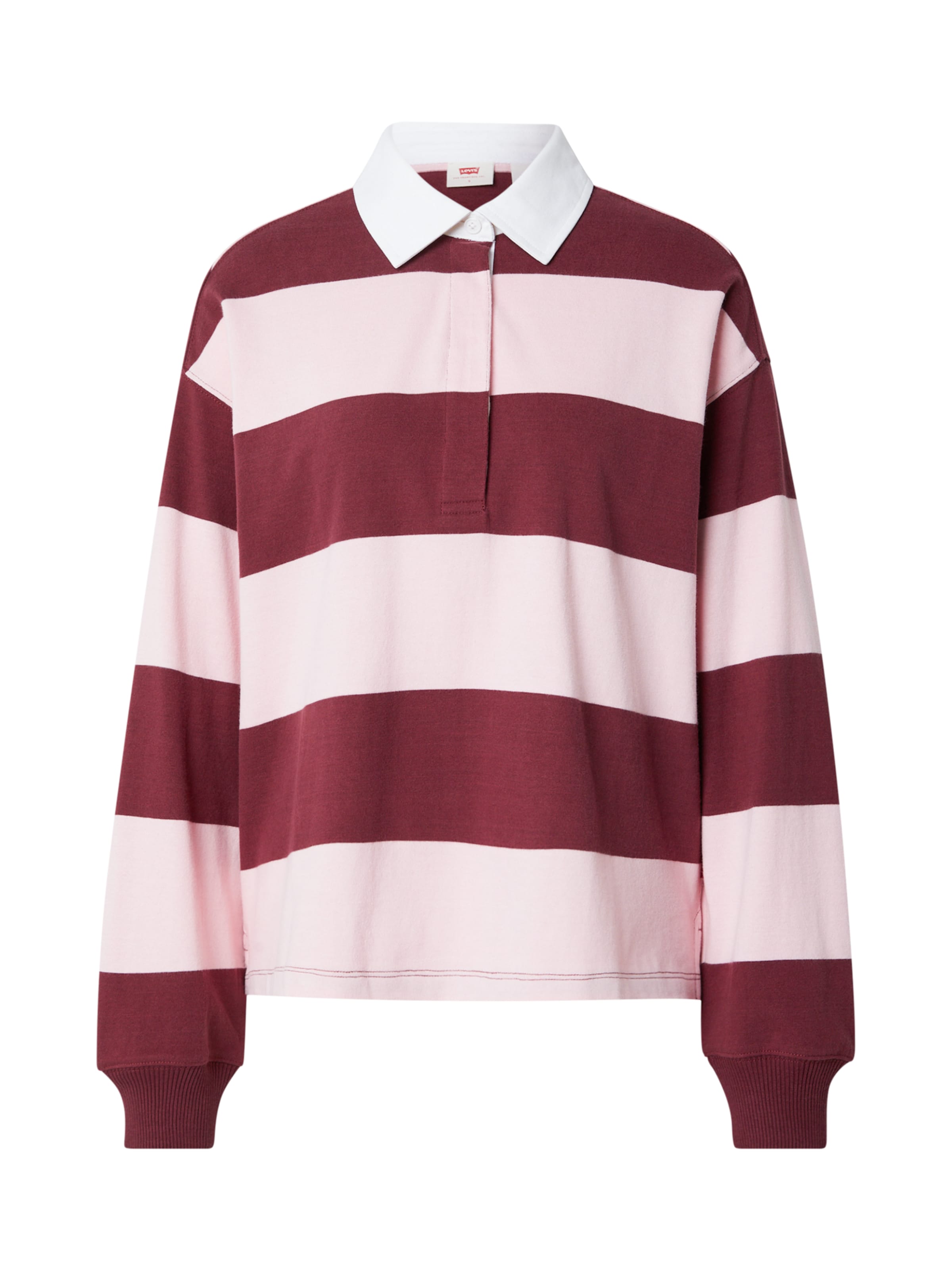 

LEVI'S Футболка 'Reenie Rugby Long Sleeve Tee' в цвете Wine Red