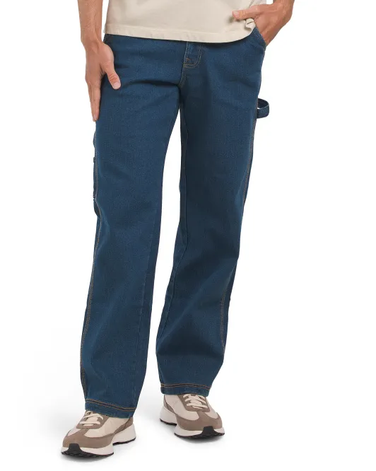 

Эластичные рабочие джинсы Carpenter Smiths Workwear, цвет Medium Wash