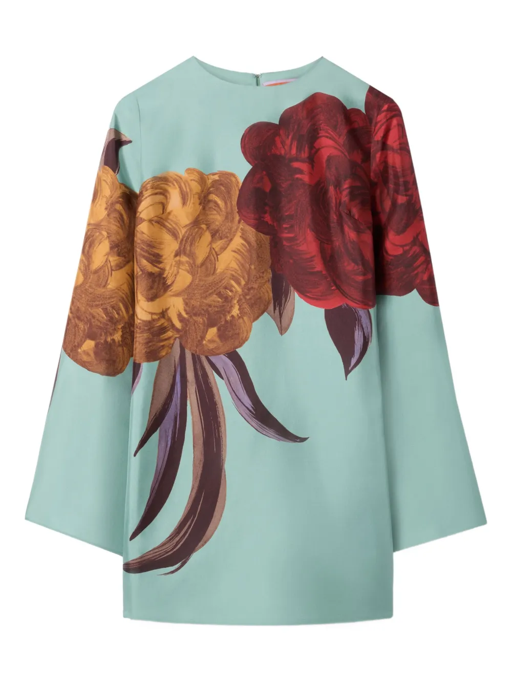 

Мини-платье Supremes Swing с цветочным принтом La Doublej, синий